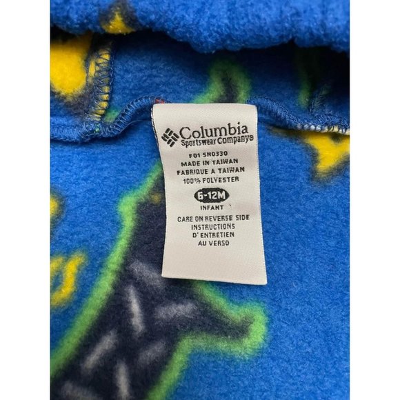 Infant Columbia Fleece Bunting‎ 6-12 Months - Picture 7 of 8